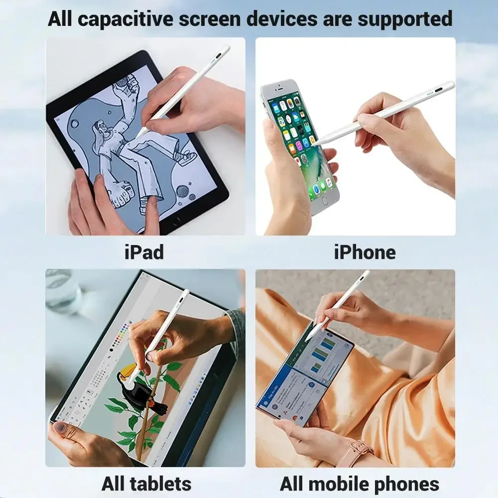 Rechargeable Tilt Touch Stylus Pen with Box