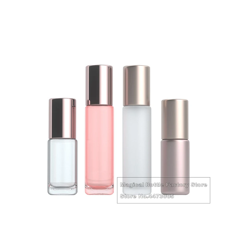

150pcs 5ml 10ml Empty Clear Glass Fragrance Aromatherap Perfume Vials Essential Oil Dropping Bottle Travel bottles