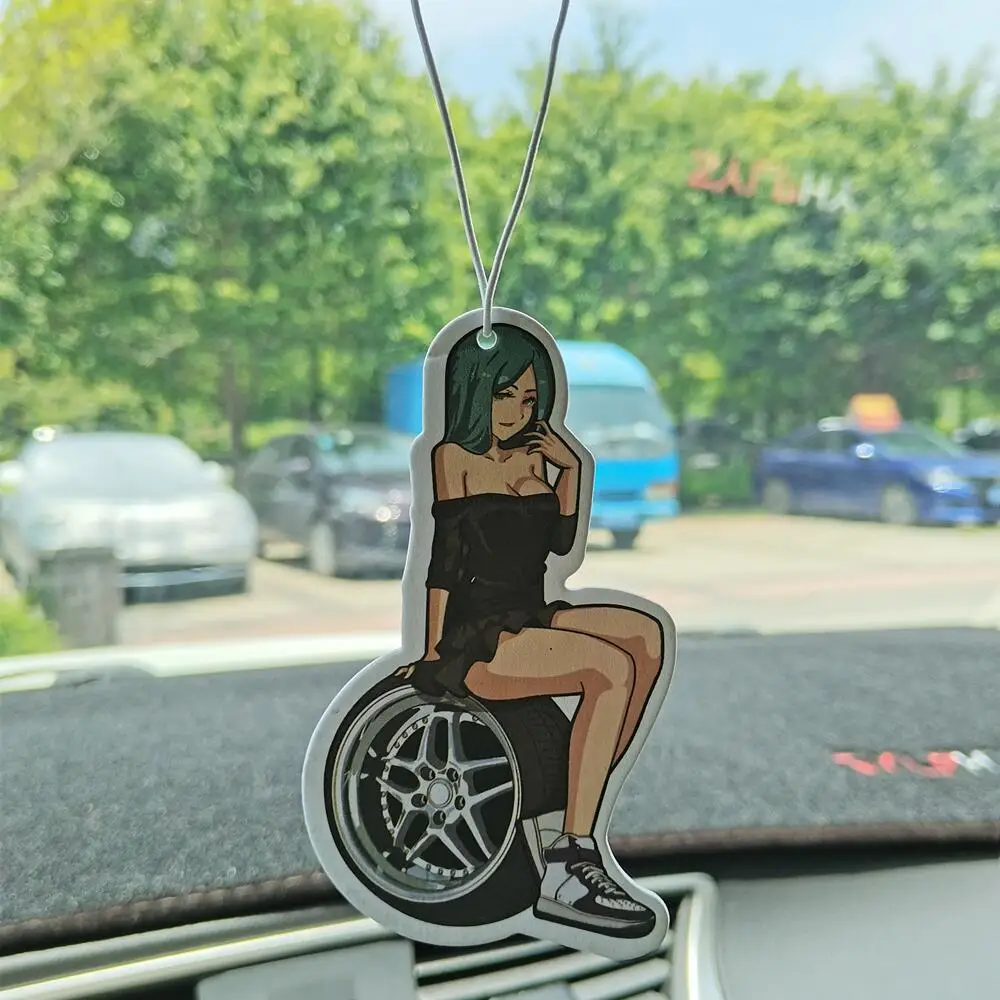 JDM Anime Girl Car Air Freshener The Car Freshener