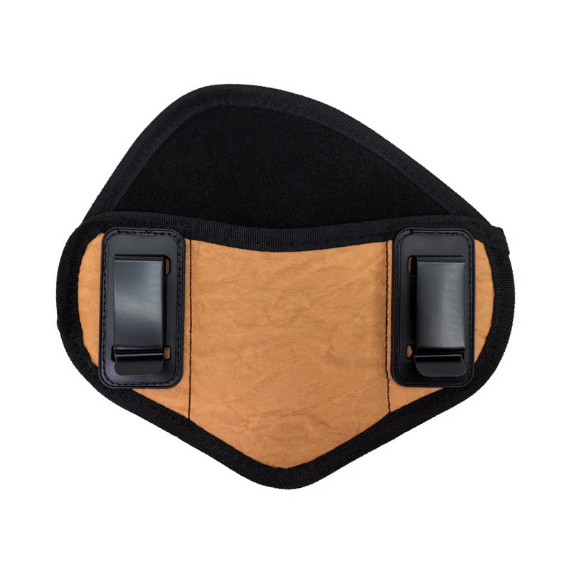 DIZETION Tactical PU Leather Concealed Gun Pouch Holster