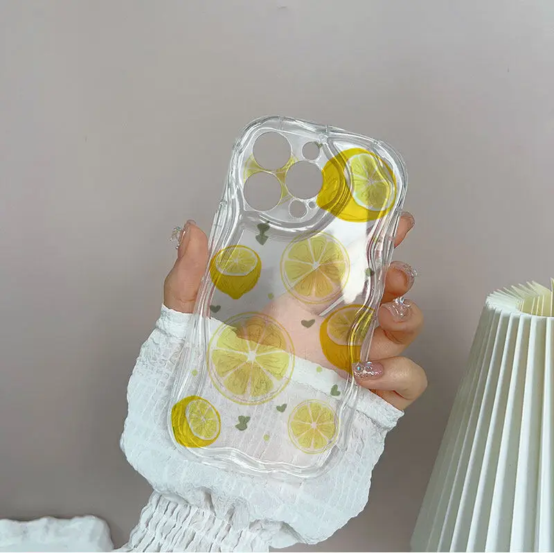 Clear Floral Flower Phone Case Cover
