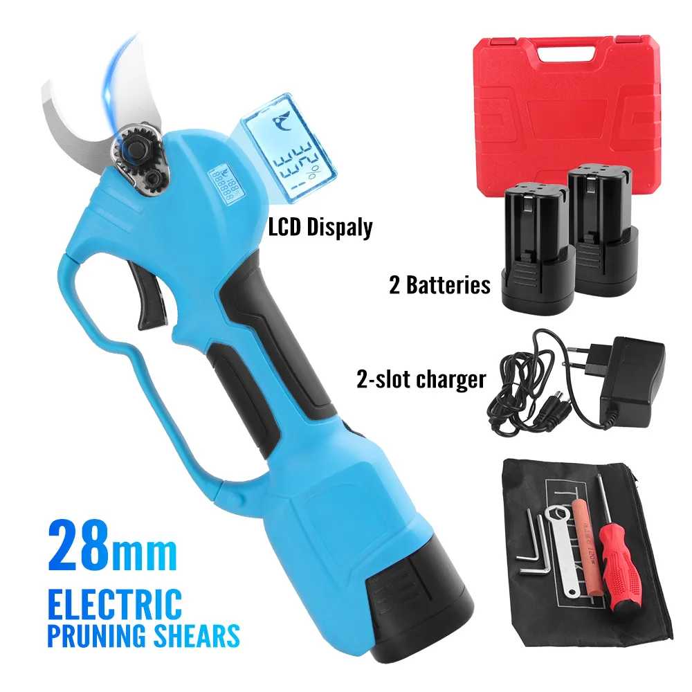 Electric Scissors Vineyard Vines Power Tools Electric Pruning Shears 16.8v With 2 Battery