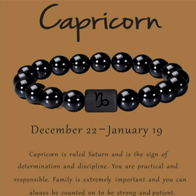 Fashion Zodiac Bracelets For Women Men Matte Black Agate Beads Wristbands Couple Gifts Jewelry Beaded Bracelets 1 Fashion Zodiac Bracelets For Women Men Matte Black Agate Beads Wristbands Couple Gifts Jewelry Beaded Bracelets 1
