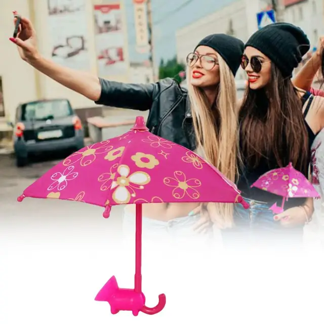 Mini Esernyő Árnyék Könnyű Telepítés Rögzített Lökhárítószövet Okostelefon Tartás A Mindennapi Élethez - Image 3