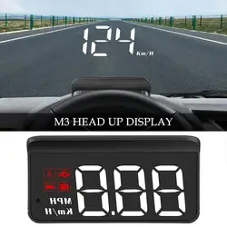 M3 Car HUD OBD2 Head Up Display Speedometer Monitor Digital Board Projector On Auto Computer Electronic Accessories Windshi A3M9