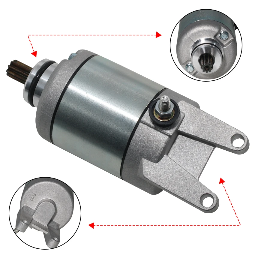 

Motorcycle Starter Motor Starting For Piaggio S FLY Sprint Liberty 4T 125 Primavera 150 LX125 LX150 946 125 4T 3V OEM：58294R