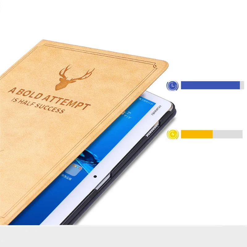 【新品未開封】MediaPad M5 8 SHT-AL09 PU Leather Flip Tablet Case For Huawei MediaPad M5 8.4 inch SHT