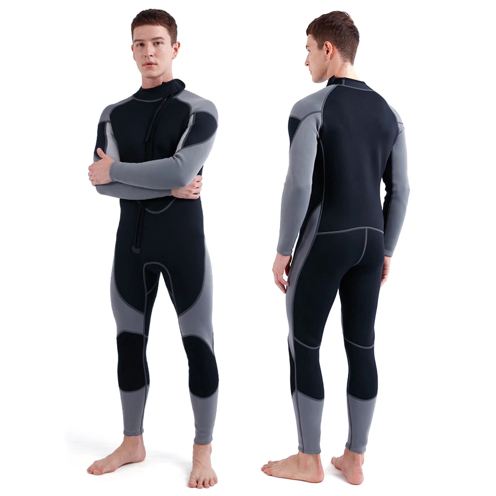 

3MM Neoprene Wetsuit Men Surf Scuba Full Body Diving Suit Equipment Underwater Fishing Spearfishing Kitesurf Swimwear Wet Suit