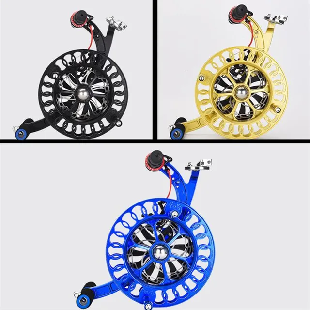 fly rod led papalote kite string reel parts Weifang large bearing double  28cm automatic lock kite hand wheel cable winder kevlar - AliExpress