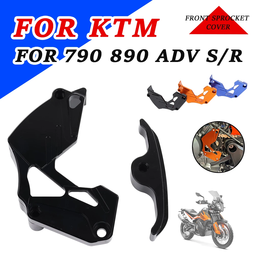 

Motorcycle Accessories Front Chain Cover Protector Sprocket Guard For KTM 890 Adventure 790 ADV R 890ADV 790ADV S 2021 2022 2023