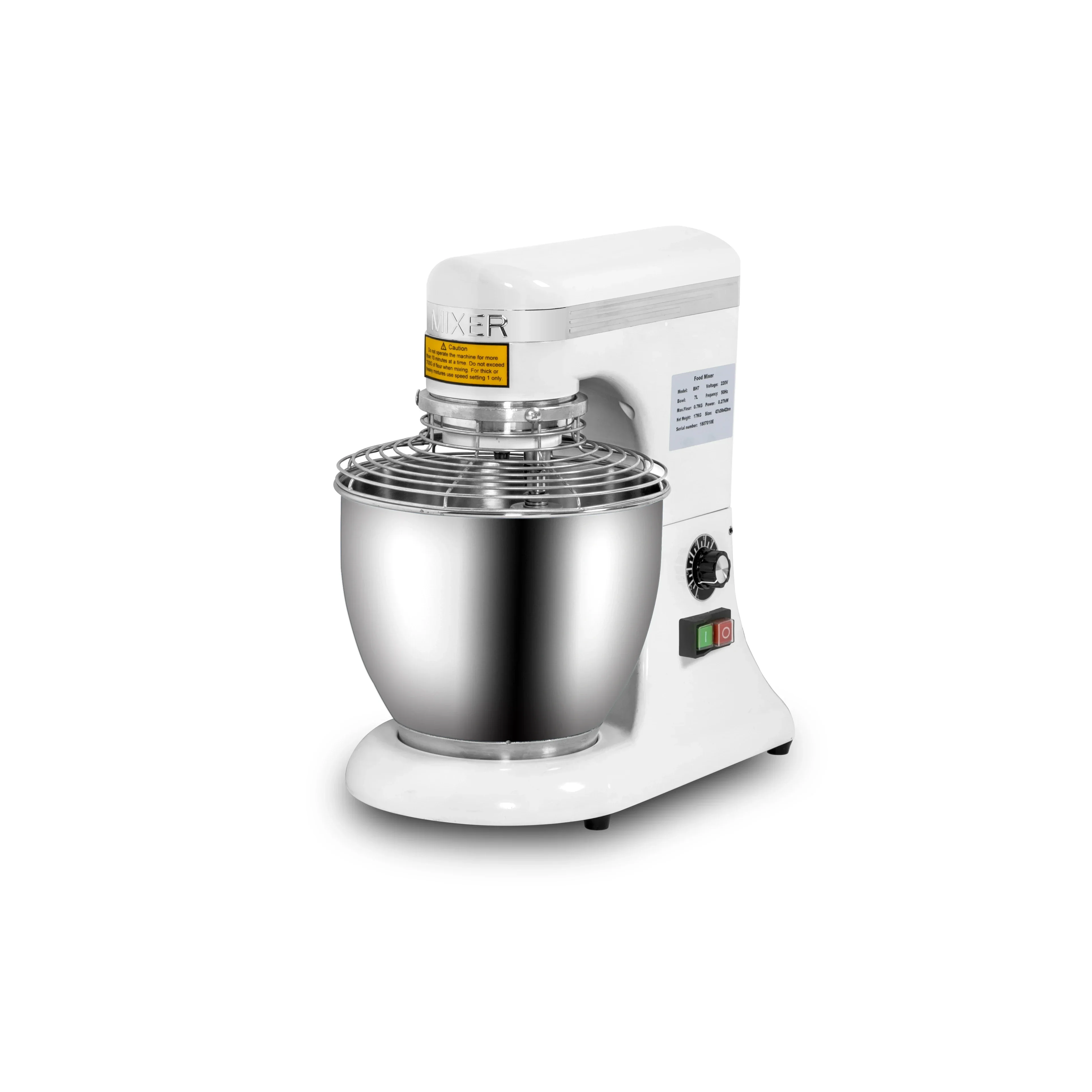 High Efficiency Kitchen Kneading Machine 7L dough Mixer Appliance Dough Mixing Kneader Stand batidora