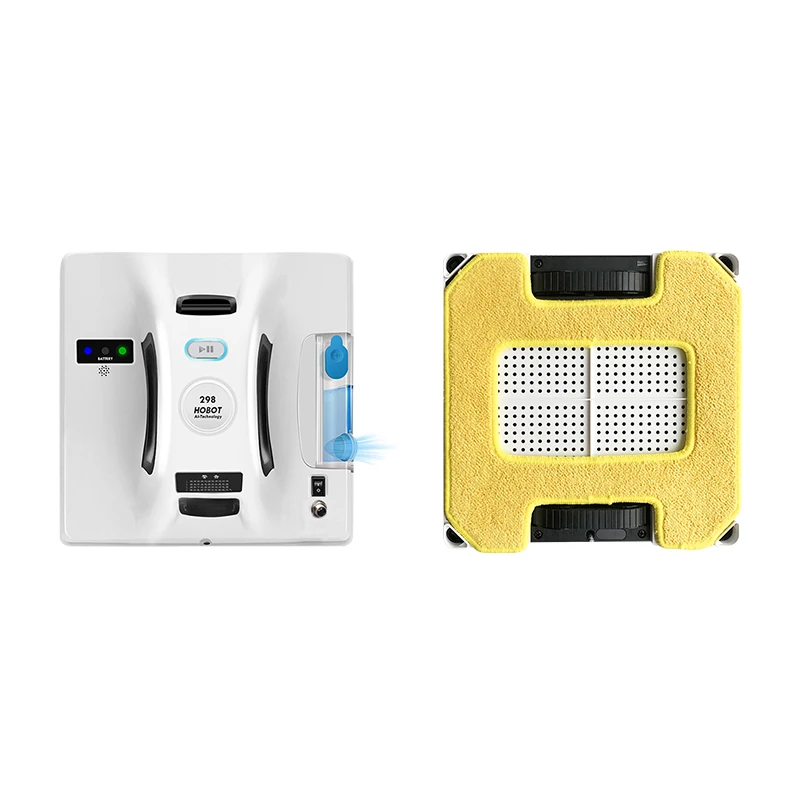 Hobot 298 Window Cleaner Robot Smart Life Windows Cleaner With Water Sprayer Auto Cleaning Smart Phone Control for Home vacuum 6