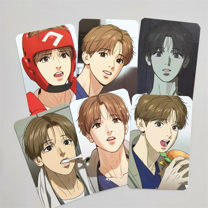 JINX 3inches Photo Card Joo Jae Kyung Jin Dan Korean Comic Homemade Lomo Card