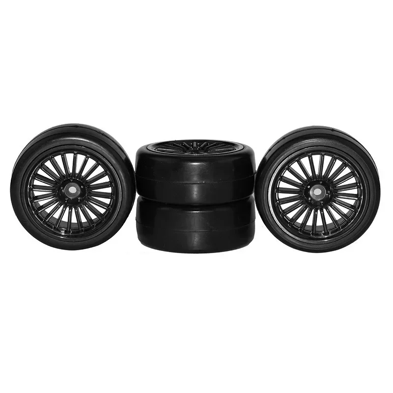 4 Neumáticos De Goma 9300–21 Para RC Renn Wagon 9300/9302 – Ruedas 1/18 Con Llanta Para Coche RC