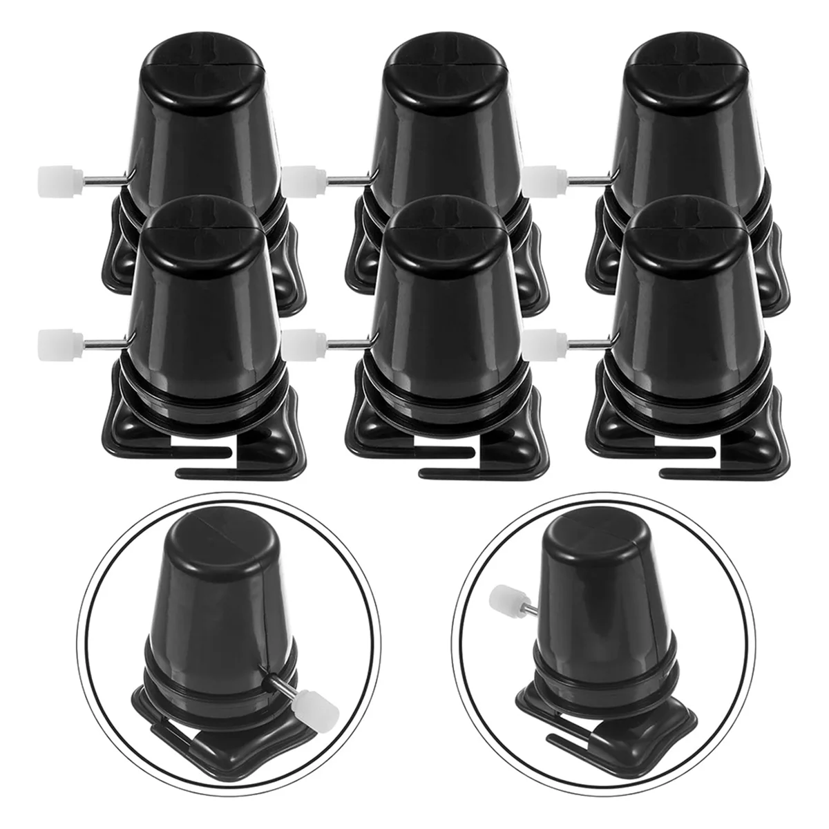 12 Pcs Clockwork Legged Robot Walking Toy Movement Clockwork Toy Movement Mechanism Robot Toy 3