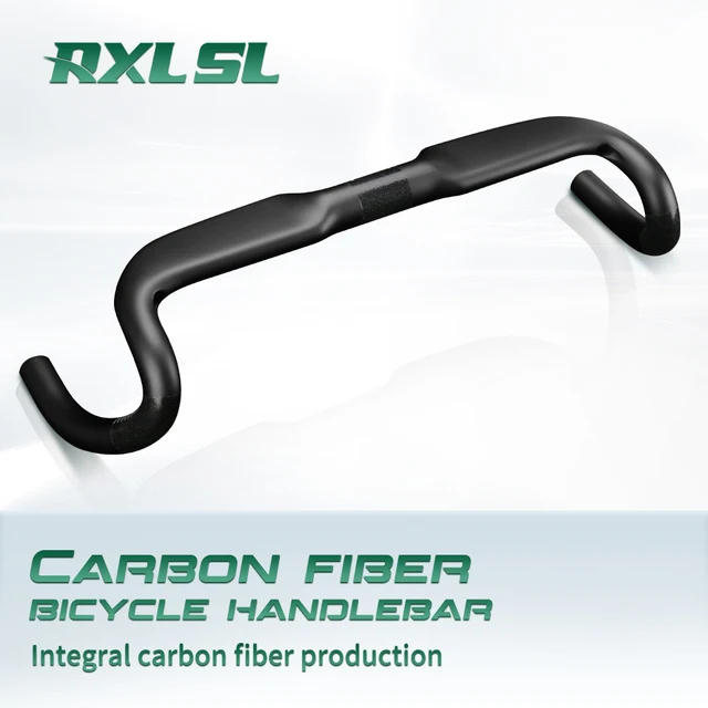 RXL SL カーボンハンドルバー ドロップハンドル　【黒/緑】 Amazon.co.jp: カーボンドロップハンドルバーRXL SLバイク