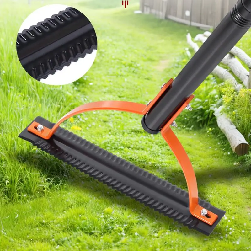 Sling Cutter Tool Grass Whip Cutter Tool With Double Edged Cutter Long Handle Gardening Hand Tool For Garden Yard Field Ditches 4
