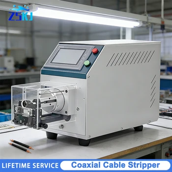 1-7mm² Coaxial Cable Stripping Machine Semi-automatic Coaxial Cable Wire Peeler Stripper for new energy cables shielded cables 1