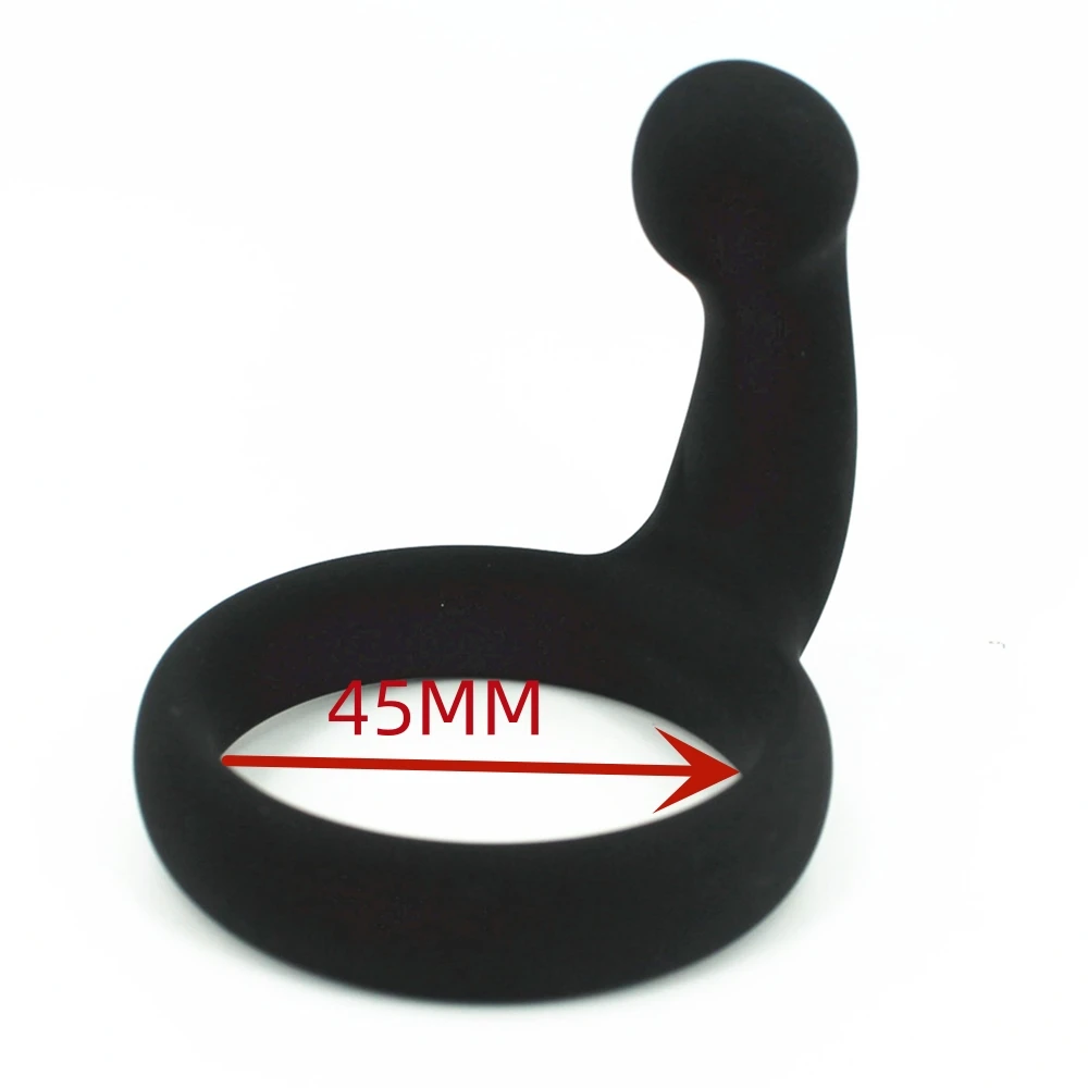 Silicone delay ring 45mm / 50MM silicone delay ring cock penis cockring sex time lasting sex toy man
