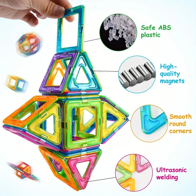 Magnetic Building Blocks Set 4