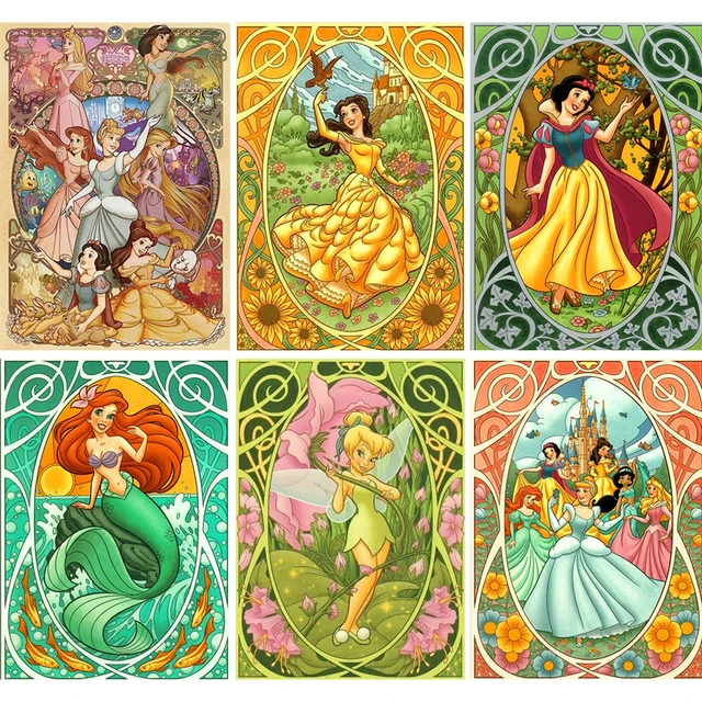 Diamond Painting Disney Princess  Diamond Painting Fairy Princess - Disney  Diamond - Aliexpress