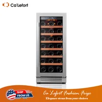 Ca'lefort 85L Compressor Wine Cooler and Beverage Refrigerator – The Ideal Wine Cooler for Efficiency and Elegance in Every Sip 1