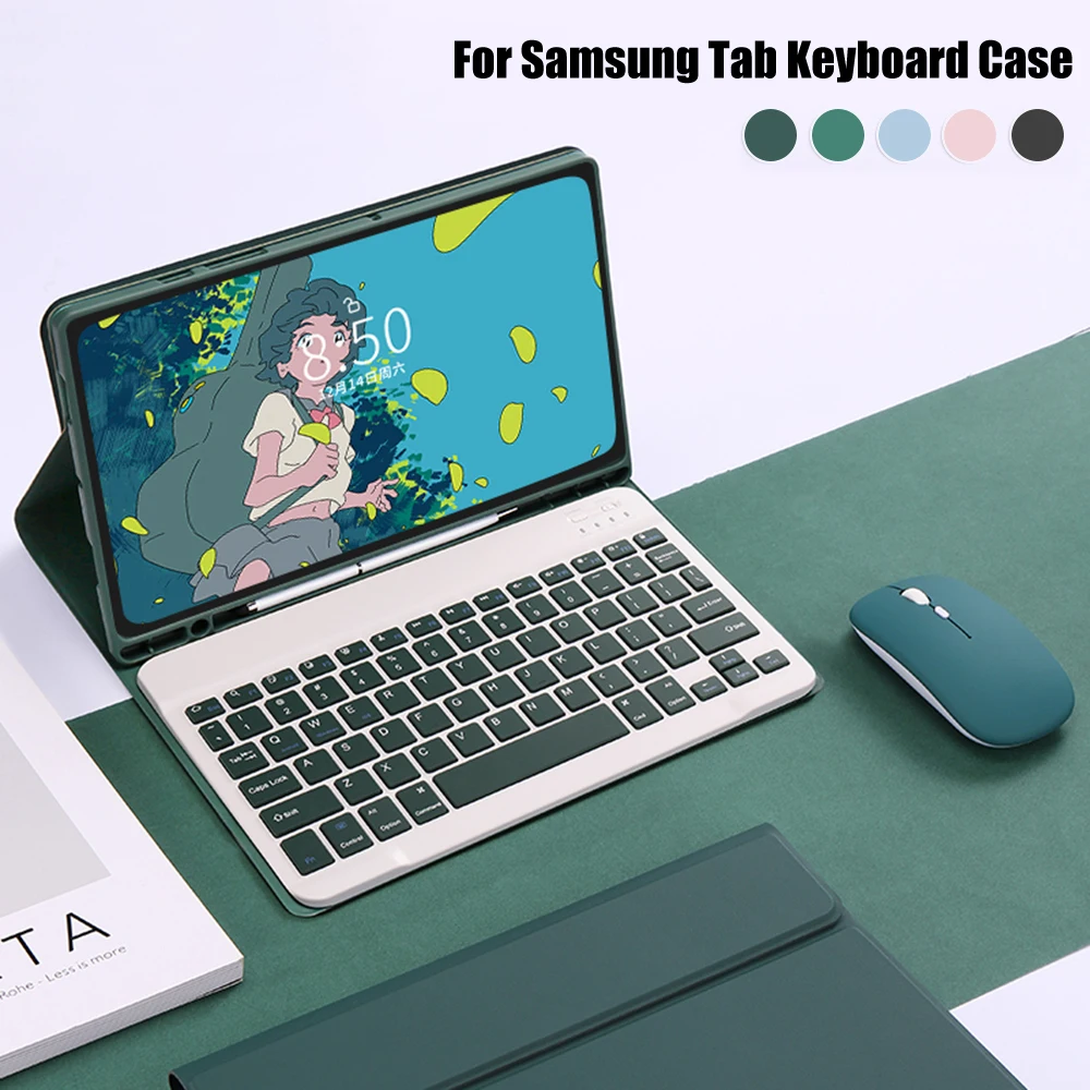 pak vertraging Gecomprimeerd Voor Samsung Galaxy Tab Case Toetsenbord, Voor A7 S6 Lite 10.4 "S7 S8  11",s7 S8 Plus FE12.4 "A8 10.5" Tablet Cover Met Potlood Houder,Samsung  tablethoes met toetsenbord,Nederlandse toetsenbordhoes| | - AliExpress