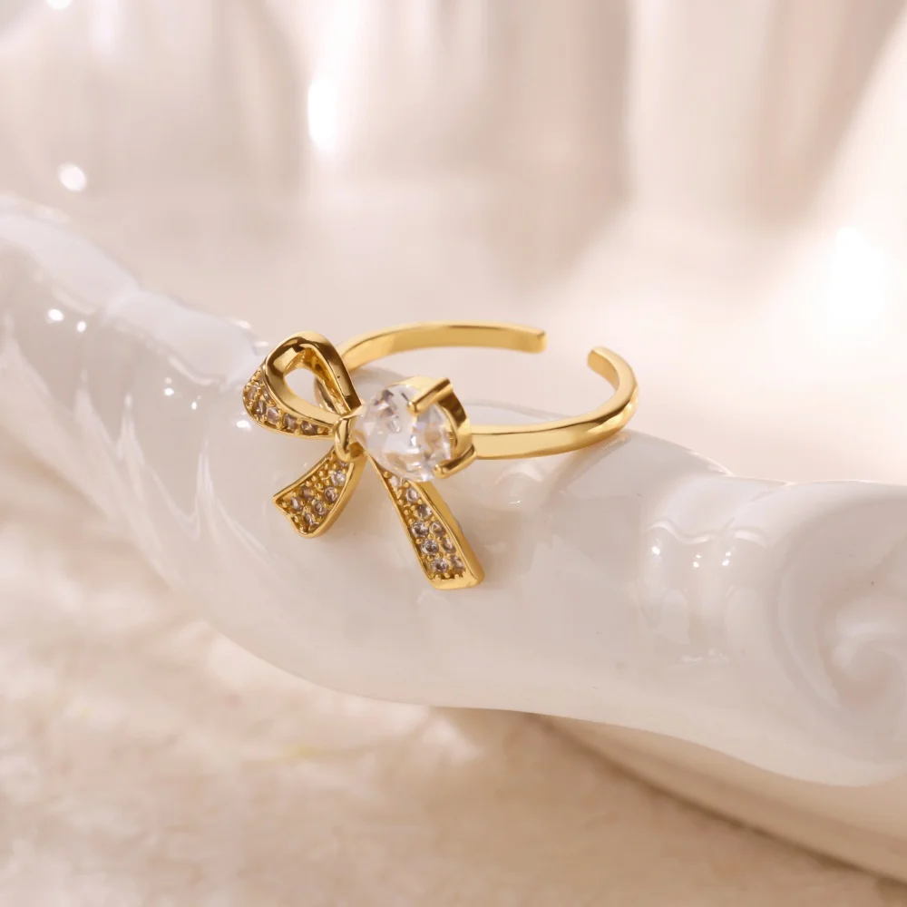 Zircon Rings Jewelry Anniversary