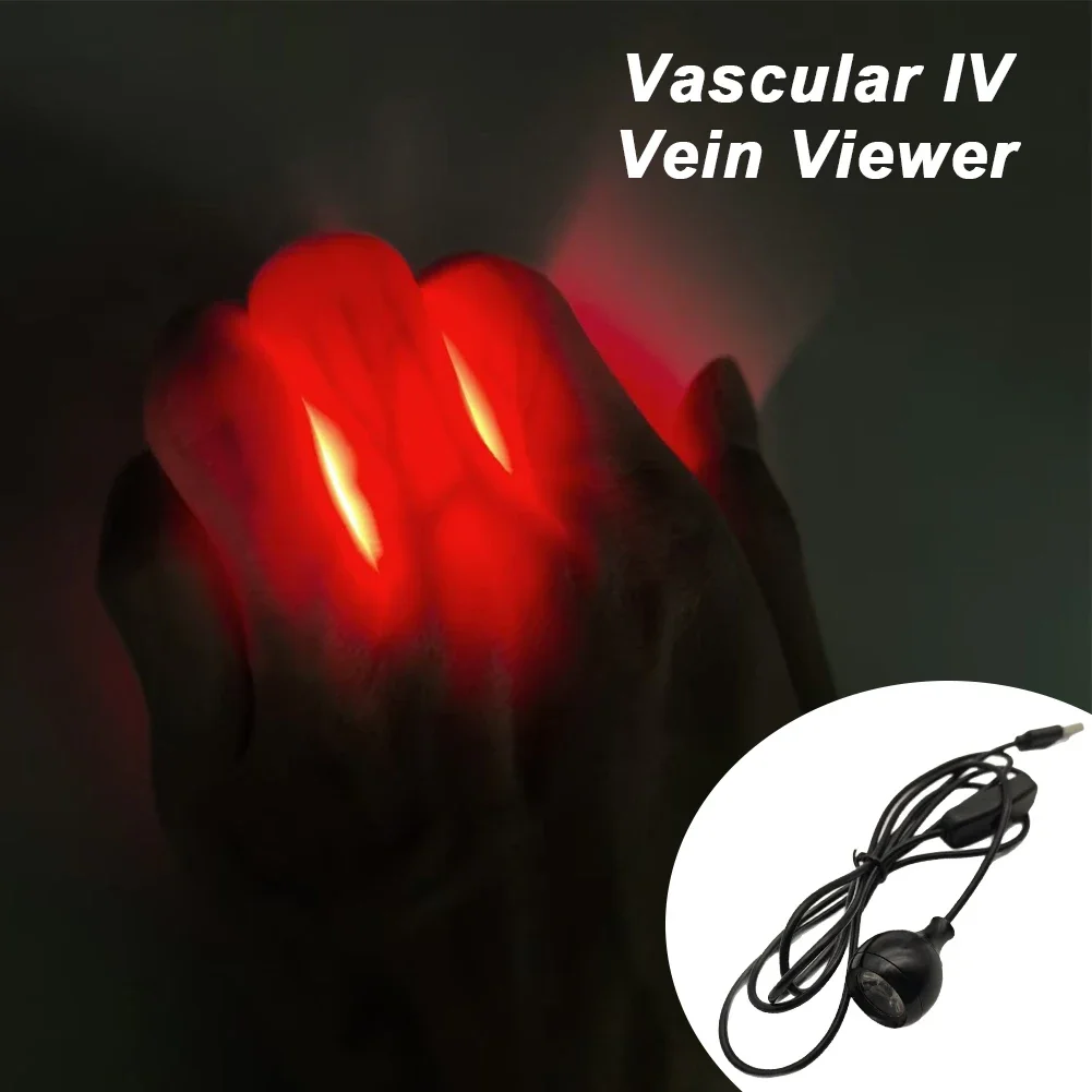 Medical Portable Vascular Vein Finder Locator Nurse Injection Plug in Handheld Infrared Vein Viewer Detector Blood Vessel Lamp