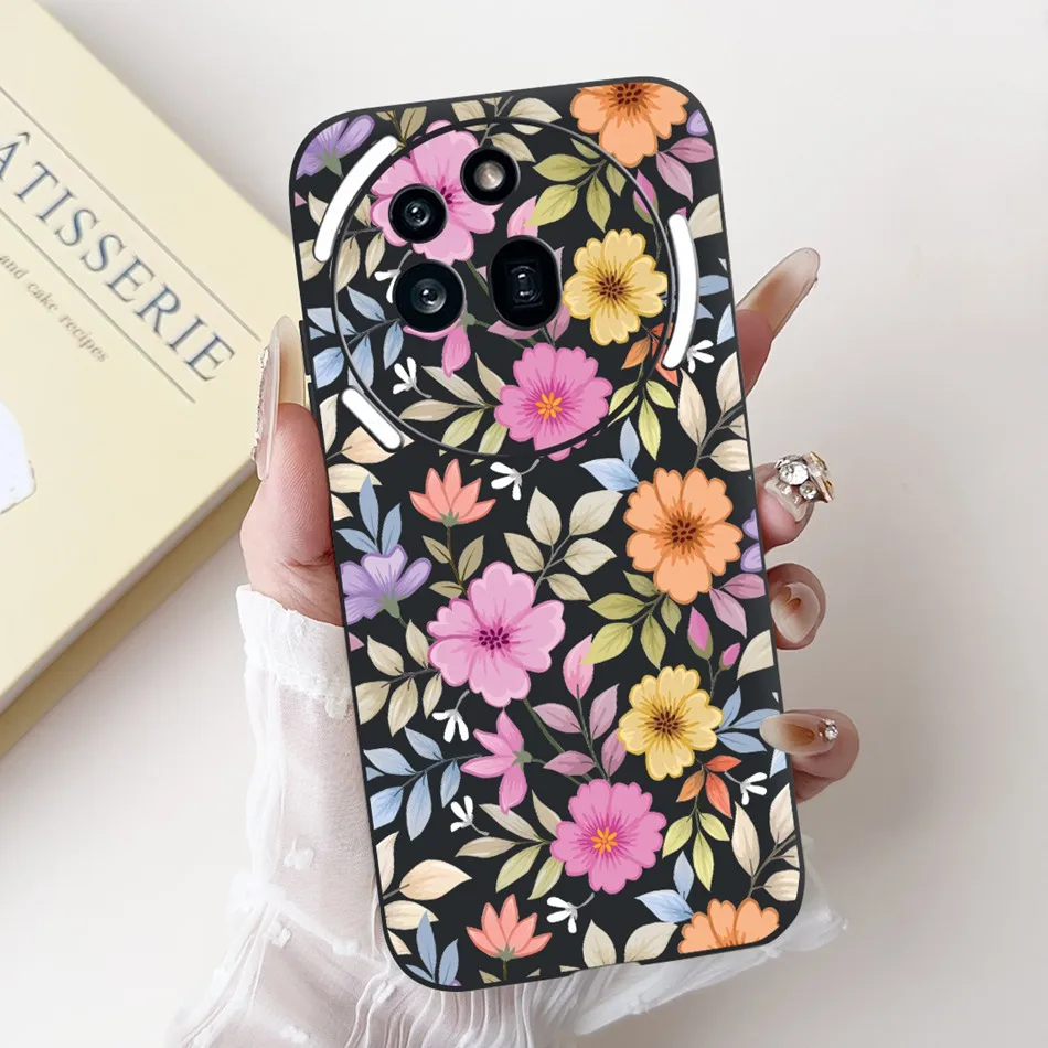 Cute Cartoon Black Silicone Soft Phone Case Bumper