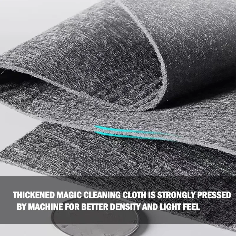 Thicken Magic Cleaning Cloths Super Absorbent Reusable Microfiber Windows Glass Cloth Detailing Car Drying Washing Towel 10/1PCS