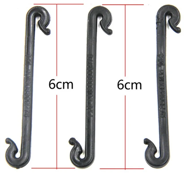 Vines Fastener Plastic Tied Buckle Hooks Gardening Grape Support Vegetable Strapping Clips Fixed Buckle Hook Plant Holder 2