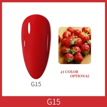  40 Colors Gel Nail Polish Normal Without Lamp Nail Art  Semi-permanent Varnish Manicure Quick Dry 8ml Long Lasting Nail Polish 