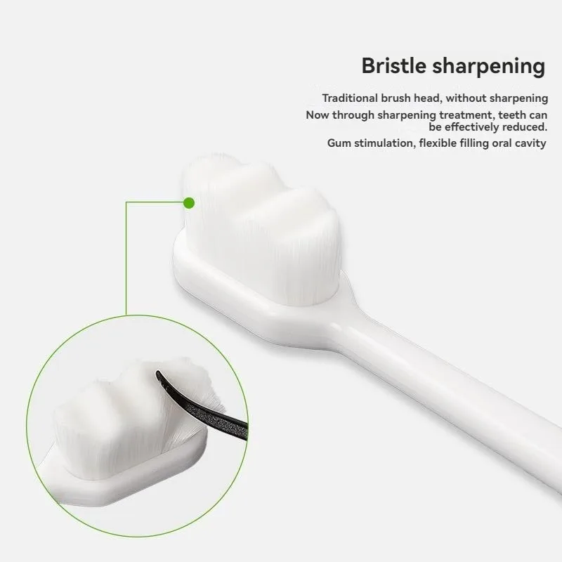 1 PCS Ultra-fine Ten Thousand Hair Soft Toothbrush Gums Protection Pregnant Women Children Small Head Toothbrush Oral Cleaning