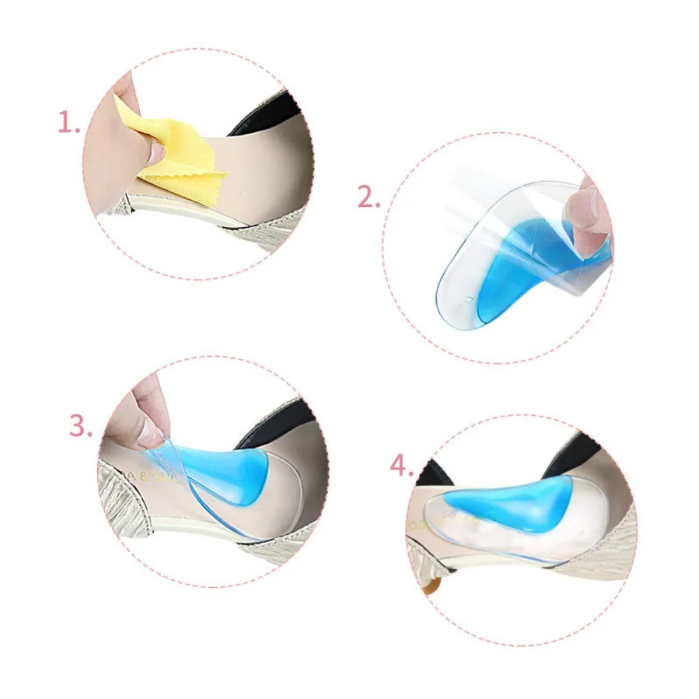 Kids Orthotic Insole Arch Support Silicone Children Insole Flat Foot Flatfoot Corrector Shoe Cushion Insert Gel Orthopedic Pads forefoot insoles forefoot insole