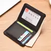 1Pc New Super Slim Soft Wallet PU Leather Mini Credit Card Wallet Purse Card Holders Men Wallet Thin Small Short Skin Wallets 2