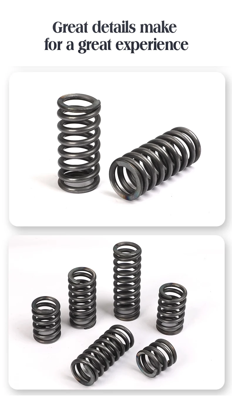 65MN Federstahl-Druckfeder, Stoßdämpfungsfeder, Rückholfeder, Drahtdurchmesser 4,5 mm, Außendurchmesser: 25–50 mm, L: 30–100 mm – Detail 13