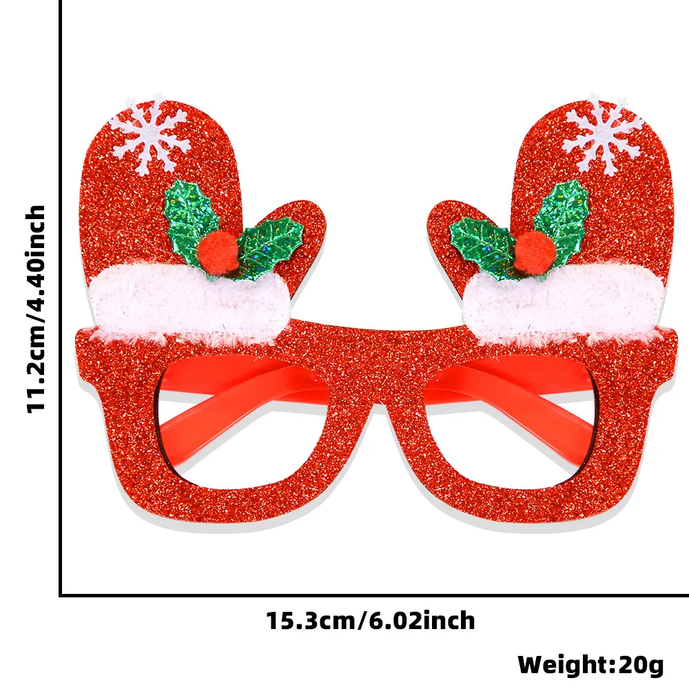 ¡Set De 6 Diademas + 6 Gafas De Navidad Para Adultos! Papá Noel, Muñeco De Nieve Y Motivos Navideños Divertidos Para Fiestas, Fotos Y Decoración