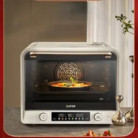 Electric Oven 42L Oven Air Fried Household Enamel Multi-Functional Cake Bread Large Capacity Roast Machine Pizza  Mini Oven 1