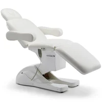 Cosmetic Bed Electric Cosmetology Chair Three Sections Eyelash Extension Beauty  Facial Massage Treatment Table with USB 2