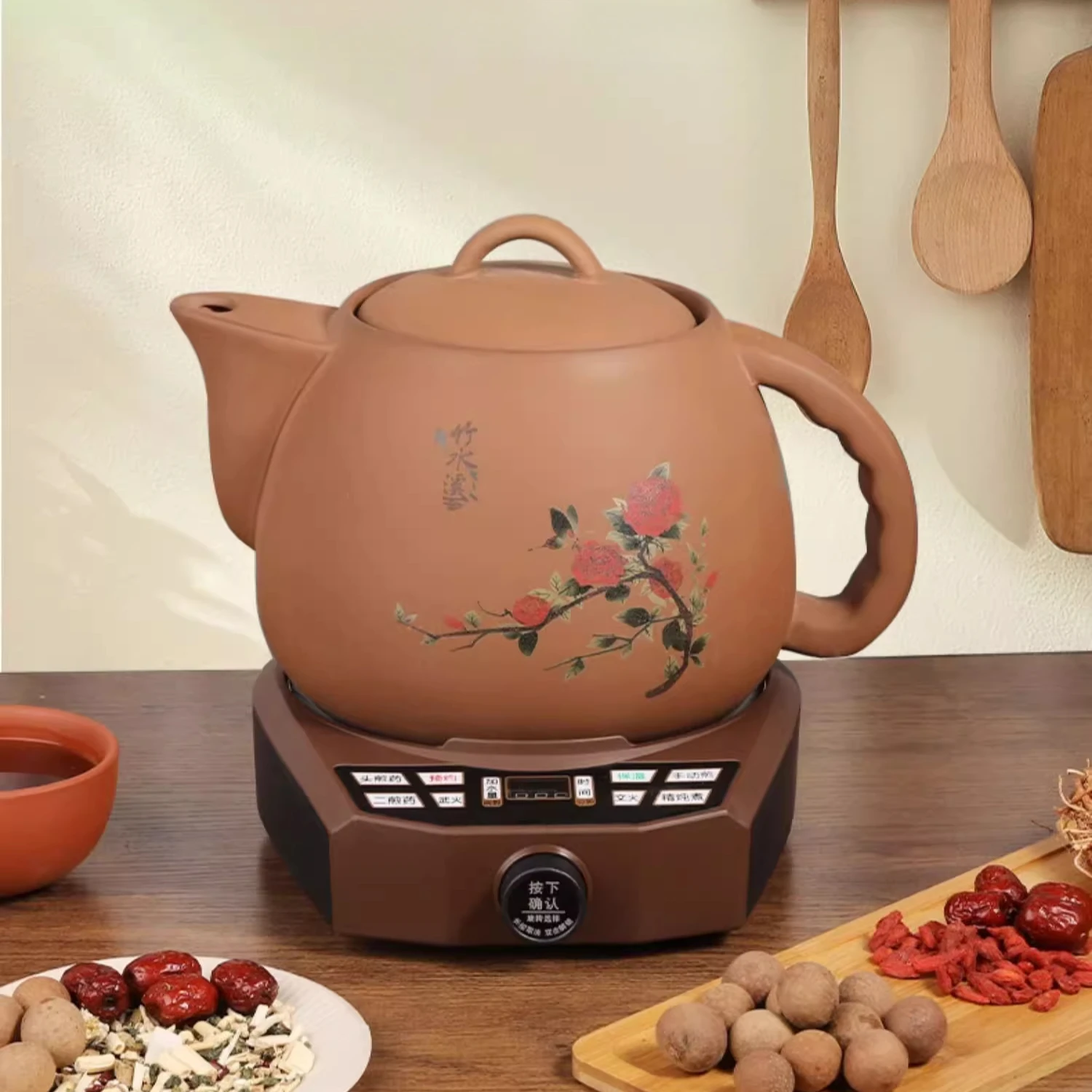 Must-Have Purple Sand Electric Frying Pot for Traditional Chinese Medicine: Automatic Cooking, Household Medicine Pot