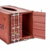 Metal Cargo Shipping Container Tissue Box Cover, Table Decorations Household Napkin Paper Iron Holder 3