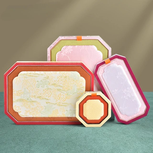 Palace Wind Belt Cover Jewelry Creative Tray Jade Jewelry Display Tray Dustproof Ring Bracelet Storage Tray 2