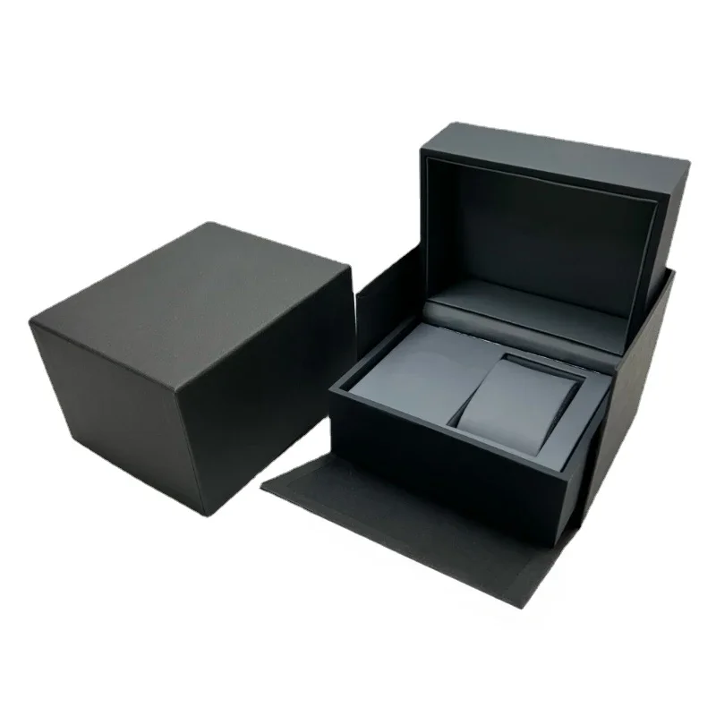 904l Style Original Tg  And Black Box Luxury Brand Gift Cases With Booklet And Card Can Customized Watches Leather Watch box