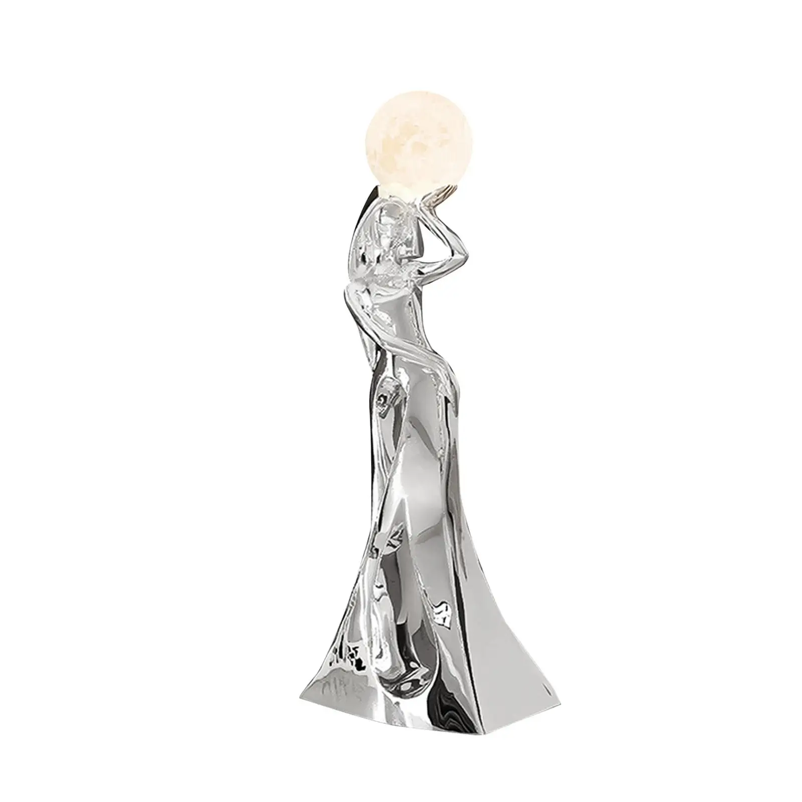Abstract Figurine with LED Character Crafts Decorative Creative Night Light