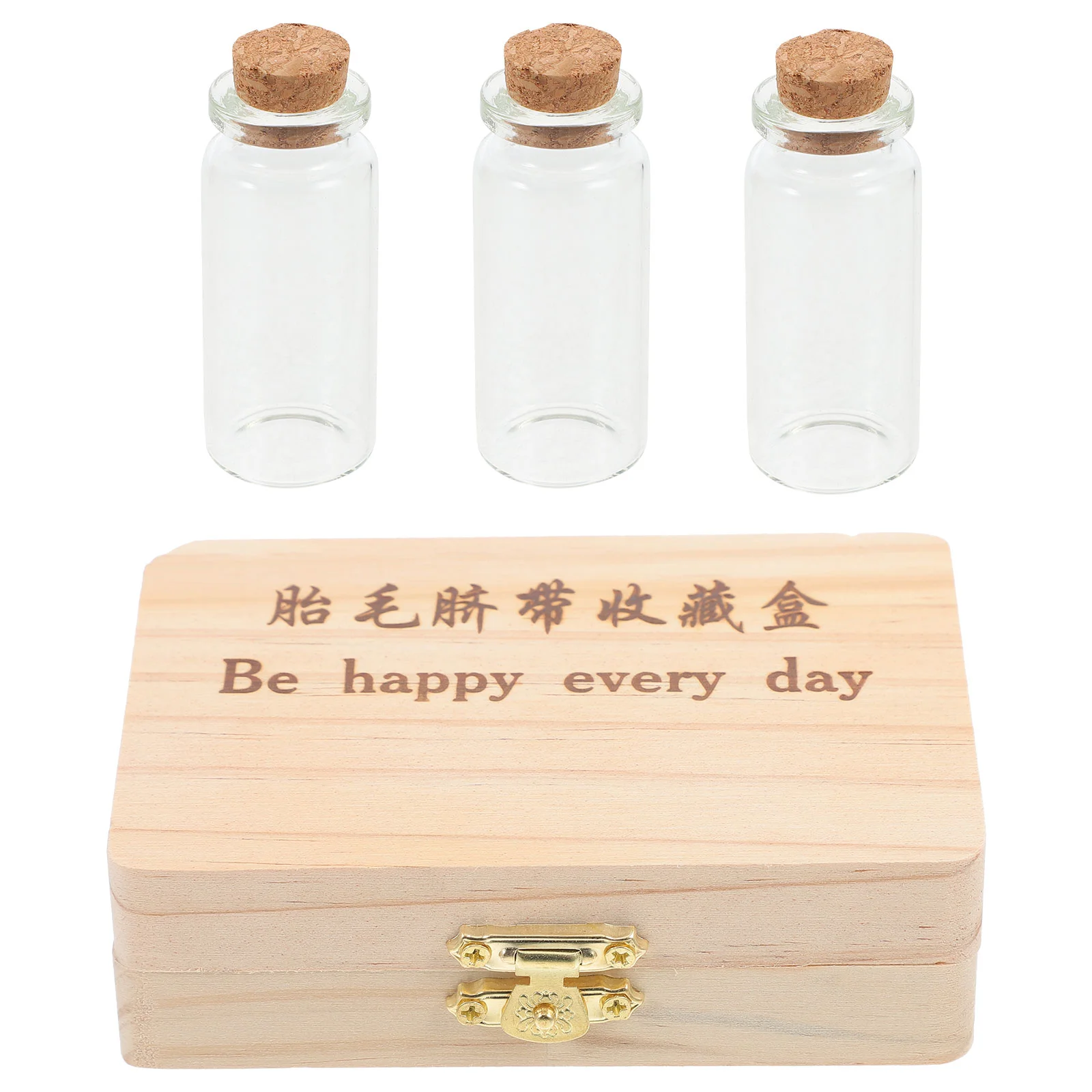Hair Keepsake Lanugo Cord Preservation Memorial Bottle Dental Tray Fetal