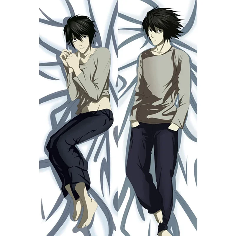 180cm anime death note legal leiliet dakimakura abraçando corpo