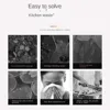 Home Appliances Garbage Disposer Household Kitchen Sink Kitchen Waste One Click Shredder Automatic Garbage Disposal 3