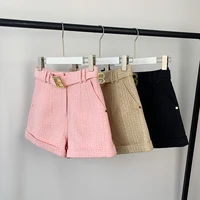 6-Colors-for-Option-Pink-Texture-Washed-Denim-Shorts-for-Women-with-Belt-Casual-Style-Quality.jpg