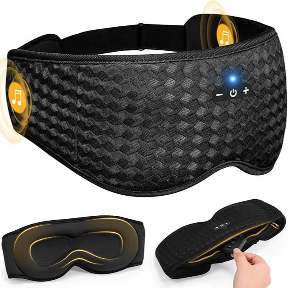 SleepTune Smart Sleep Mask – Bluetooth Eye Mask with Ultra-Soft Comfort & HD Audio S326e630a71c44d11bb41e61fd2abf2017